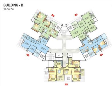 Project Image of 394.0 - 1212.0 Sq.ft 1 BHK Apartment for buy in Mont Vert Belbrook