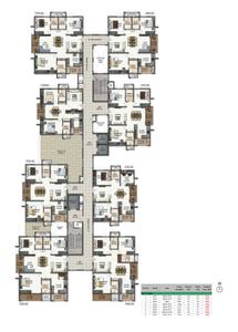 Project Image of 1250.0 - 1980.0 Sq.ft 2 BHK Apartment for buy in Aparna Kanopy Marigold