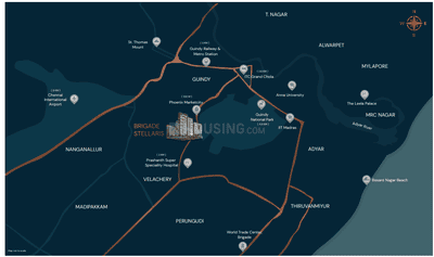 Project Image of 1730.0 - 4683.0 Sq.ft 3 BHK Apartment for buy in Brigade Stellaris