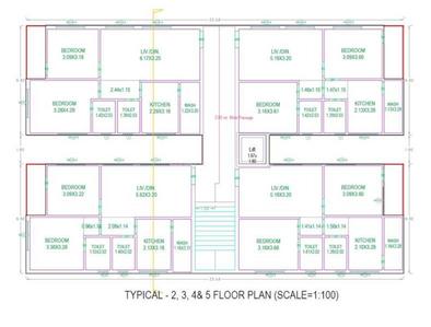 Project Image of 1036.03 - 1074.02 Sq.ft 2 BHK Apartment for buy in Swarupa Mayras Splendor