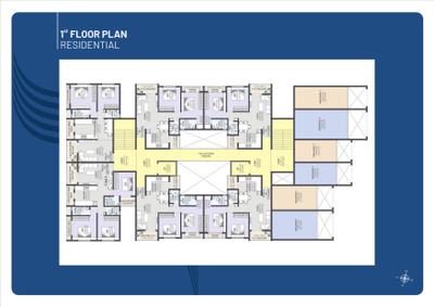 Project Image of 1119.0 - 1376.0 Sq.ft 2 BHK Apartment for buy in Vraj Samarth Sky