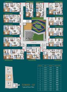 Project Image of 1178.0 - 2240.0 Sq.ft 2 BHK Apartment for buy in Thakur Gangaram Singh Enclave