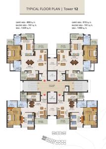 Project Image of 1060.0 - 2865.0 Sq.ft 2 BHK Apartment for buy in Manglam Aananda
