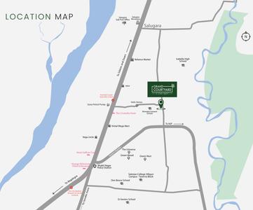 Project Image of 1000 Sq.ft 2 BHK Apartment / Flat for sale in Ward 42 for Rs. 4370000