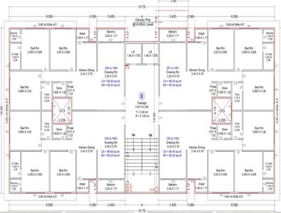Project Image of 0.0 - 962.83 Sq.ft 3 BHK Apartment for buy in Sayam Vardhman Residency And Jain Aradhna Bhawan
