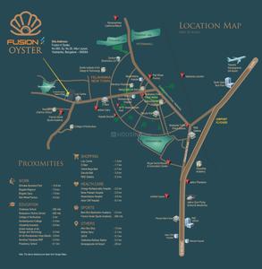 Project Image of 1158.0 - 1547.0 Sq.ft 2 BHK Apartment for buy in Fusion 4 Oyster