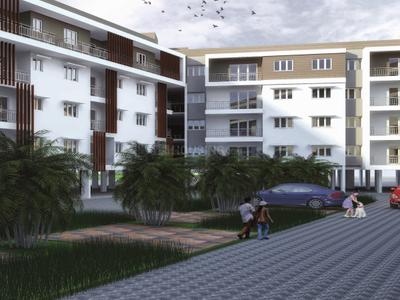 Project Image of 622.0 - 1626.0 Sq.ft 2 BHK Apartment for buy in TVS GreenAcres Phase 2