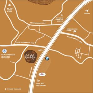 Project Image of 1157.0 - 1677.0 Sq.ft 2 BHK Apartment for buy in Axis Oaklyn
