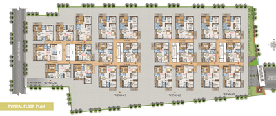 Project Image of 1098.0 - 1716.0 Sq.ft 2 BHK Apartment for buy in S S Prakruthi Meadows