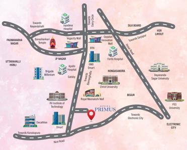 Project Image of 970.0 - 1550.0 Sq.ft 2 BHK Apartment for buy in Opera Primus