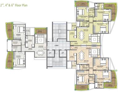 Project Image of 1235.0 - 1700.0 Sq.ft 2 BHK Apartment for buy in Supreme Palms Phase 2
