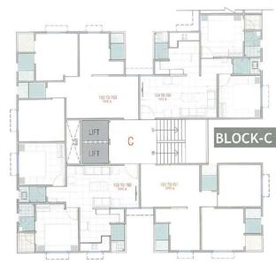 Project Image of 990.0 - 1062.0 Sq.ft 2 BHK Apartment for buy in Soniz Vibrant Residency