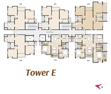 Project Image of 751.22 - 1013.86 Sq.ft 2 BHK Apartment for buy in Mahindra Lakewoods Towers D And E