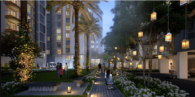 Project Image of 945 Sq.ft 3 BHK Apartment / Flat for sale in Chinar Park for Rs. 14000000
