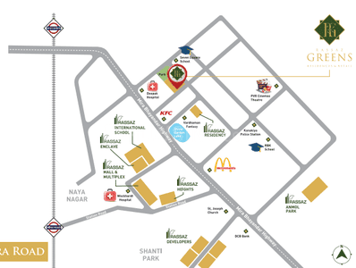 Project Image of 463.0 - 736.0 Sq.ft 1 BHK Apartment for buy in Rassaz Greens Tower F