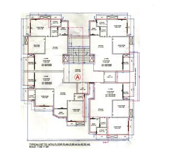 Project Image of 667.04 - 842.28 Sq.ft 2 BHK Apartment for buy in Varni Siddheshwar Sky