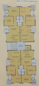 Project Image of 760.0 - 790.0 Sq.ft 2 BHK Apartment for buy in Shree Sai Palace