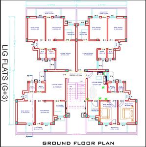 Project Image of 449.0 - 715.15 Sq.ft 2 BHK Apartment for buy in RHB Awas Bhawan