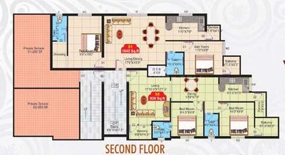 Project Image of 705.0 - 1180.0 Sq.ft 2 BHK Apartment for buy in VJS Kumaran Sukrataa