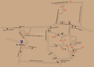 Project Image of 906.0 - 910.0 Sq.ft 2 BHK Apartment for buy in Sunlight Sri Ragava