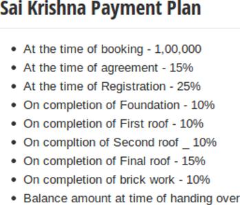 Project Image of 496.0 - 1274.0 Sq.ft 1 BHK Apartment for buy in Sai Krishna