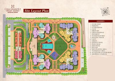 Project Image of 875.0 - 1880.0 Sq.ft 2 BHK Apartment for buy in Earthcon Casa Grande