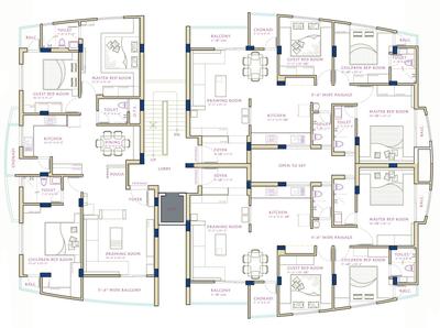 Project Image of 1800.0 - 2150.0 Sq.ft 3 BHK Apartment for buy in Shridhar Apartment