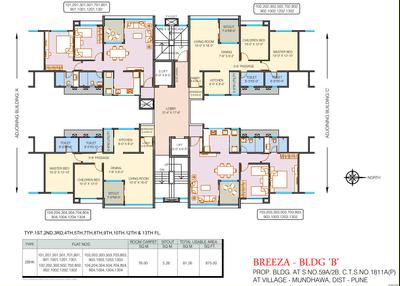Project Image of 1181 Sq.ft 2 BHK Apartment / Flat for sale in Mundhwa for Rs. 9800000