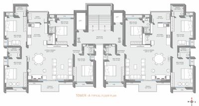 Project Image of 166.0 - 1452.0 Sq.ft 4 BHK Apartment for buy in Tulsi Green