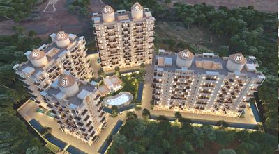 Project Image of 570.0 - 714.0 Sq.ft 2 BHK Apartment for buy in Nyati Evara II