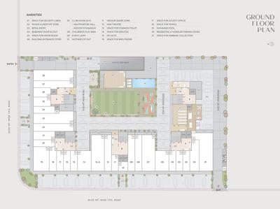 Project Image of 764.02 - 865.63 Sq.ft 2 BHK Apartment for buy in Ratna Turquoise Rosedale