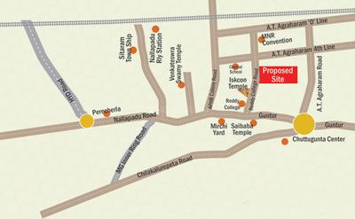 Sitaram Olympic Towers Location Plan 1