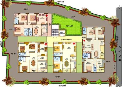 Project Image of 1372.0 - 1858.0 Sq.ft 2 BHK Apartment for buy in Gharonda Casarosa