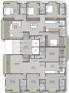 Project Image of 1705.76 - 1752.9 Sq.ft 4 BHK Apartment for buy in Aikya Three