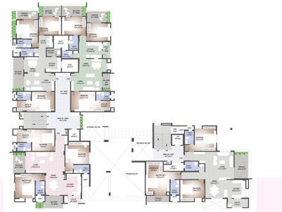 Project Image of 854.0 - 1461.0 Sq.ft 2 BHK Apartment for buy in Varad Heritage Entice