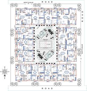 Project Image of 1025.0 - 1540.0 Sq.ft 2 BHK Apartment for buy in Samskruthi Prangan