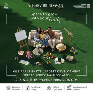 Project Image of 481.04 - 2718.53 Sq.ft 1 BHK Apartment for buy in Atharv Brindavan