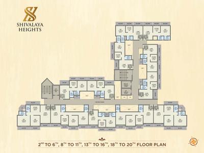 Project Image of 418.0 - 669.0 Sq.ft 1 BHK Apartment for buy in Rudis Shivalaya Heights