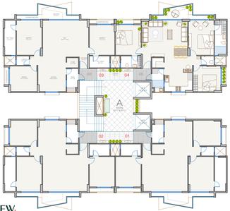 Project Image of 1107.18 - 1512.01 Sq.ft 3 BHK Apartment for buy in Tripada The View