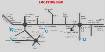 Project Image of 940.0 - 980.0 Sq.ft 3 BHK Apartment for buy in Harshit Lifestyle phase 1