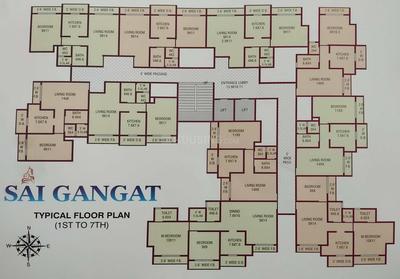 Sai Gangat Apartment Sai Gangat Apartment Cluster Plan from 1st to 7th Floor 1