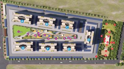 Project Image of 680.28 - 1070.9 Sq.ft 2 BHK Apartment for buy in Riverview Falcon Towers At Riverview City
