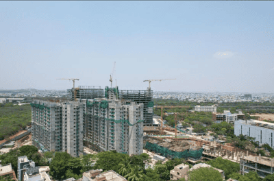 Project Image of 1310.0 - 1860.0 Sq.ft 2 BHK Apartment for buy in Ramky One Genext Towers
