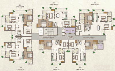 Project Image of 1335.0 - 5154.0 Sq.ft 3 BHK Apartment for buy in Migsun Atharva 