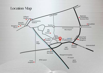 Project Image of 2167.0 - 2944.0 Sq.ft 3 BHK Apartment for buy in Radiance Platinum