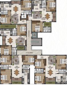 Project Image of 953.0 - 1341.0 Sq.ft 3 BHK Apartment for buy in Raunaq Garden Wood