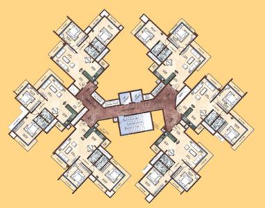 Project Image of 1325.0 - 1650.0 Sq.ft 2 BHK Apartment for buy in GM Infinite Silver Spring Field