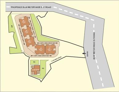Project Image of 1040 Sq.ft 2 BHK Apartment / Flat for sale in Thane West for Rs. 11500000