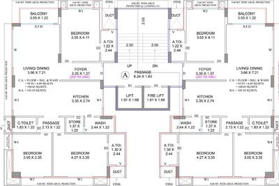 Project Image of 3080 Sq.ft 3 BHK Apartment / Flat for sale in Adajan Gam for Rs. 7800000