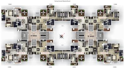 Project Image of 1335 Sq.ft 3 BHK Apartment / Flat for sale in Chinchwad for Rs. 12000000